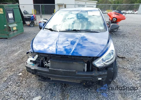 2017 Hyundai Accent Se from USA, damaged, VIN KMHCT4AEXHU275770